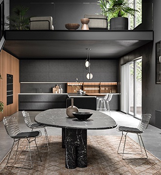 Snaidero Elementi & Link worktop and material finishes