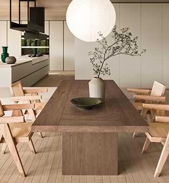 Snaidero Elementi & Way worktop and material finishes