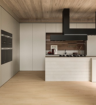 Snaidero Elementi & Way living-room wall with sideboards