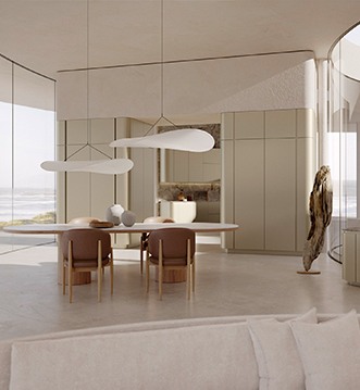 Snaidero Ola White gloss lacquer kitchen Marbella