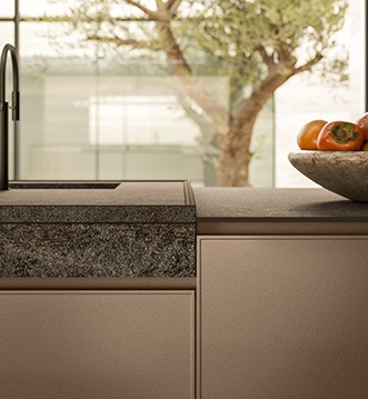 Snaidero Quadra kitchen island detail