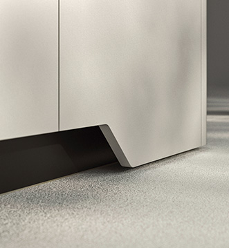 Snaidero Vision White open-plan kitchen Costa del Sol