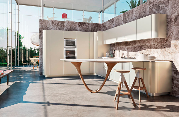 Italian designer kitchen by Pininfarina on the Costa del Sol